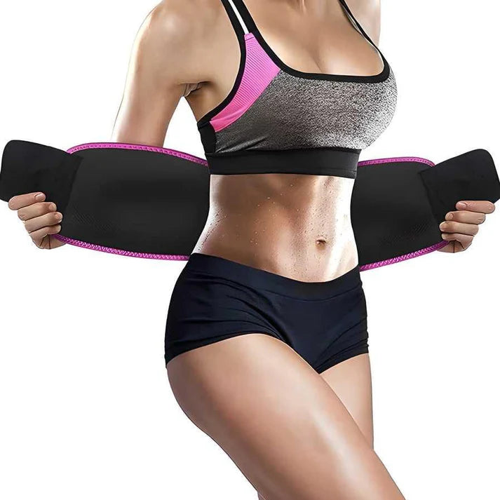 Sweat Slim Belt – Waist Trimmer for Fat Burn & Better Posture